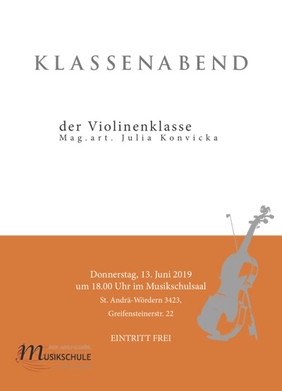Klassenabend Violinenklasse